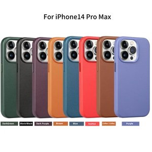 Funda Protectora para Teléfono Móvil de Lujo de PU, Resistente a Golpes, para 11/12/13/14/15/16 Pro Max - Product Image 2