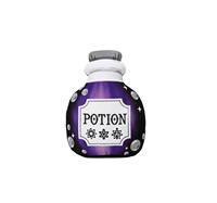 Jouets en peluche personnalisés pour chien, potion de sorcière, jouets grinçants en forme de fantôme