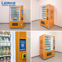 Máquina Expendedora de Bebidas Frías, Pago con Tarjeta de Crédito, Código QR, Billetes, Monedas, Snacks, Café, Máquina Expendedora de Snacks a Bajo Precio