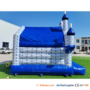 Château <span class=keywords><strong>gonflable</strong></span> commercial sur le thème du chevalier médiéval, combo <span class=keywords><strong>gonflable</strong></span> avec toboggan - Product Image 3