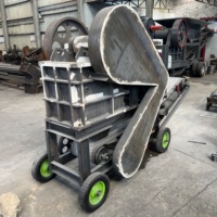 Concasseurs à mâchoires mobiles de petite et micro-taille, concasseurs à mâchoires diesel pour l'extraction de pierres et d'or