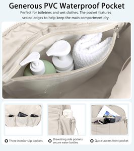 Bolsa de Viaje Gris con Impresión de Logotipo, Bolsa de Fin de Semana, Bolsa Deportiva Pequeña para Mujeres y Hombres, Altamente Valorada - Product Image 4