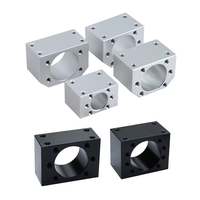Support de fixation en aluminium KYDCN 16 mm pour écrou de vis à billes de 16 mm de diamètre SFU 1605 1610 1616 pour CNC