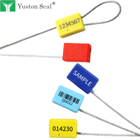 YTCS207 Einweg-Kabelsicherheitssiegel mit Anpassbarer Seriennummer und Barcode für Zähler, Tanks und Logistikcontainer
