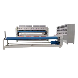 Automatic ultrasonic quilting machine for quilts