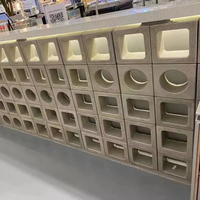 Moule en plastique personnalisé pour blocs de ciment, blocs ajourés et motifs floraux pour murs domestiques, pour la création de fenêtres et de motifs floraux muraux