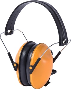 人気の聴覚保護器騒音低減産業安全PP + ABSヘルメットCE ANSI調整可能イヤーマフ - Product Image 1