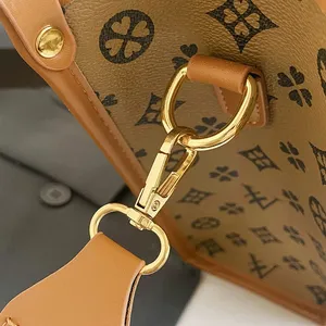 Borsa Tote Casual da Donna 2025 di Tendenza, Lussuosa con Stampa Retrò, Chiusura a Cerniera, Fodera Impermeabile in Poliestere - Product Image 5