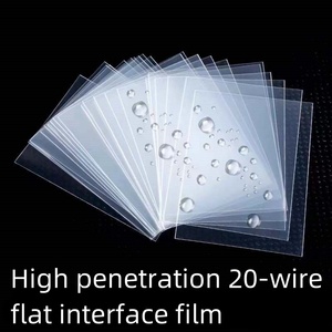 Popcorn <strong>Cpp</strong> 0.1mm Card Hard Sleeve Card/photo Protective Film <strong>50</strong> Sheets Each Pack Wholesale
