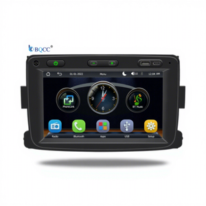 Lecteur multimédia vidéo Android pour voiture BQCC 7 pouces, écran de voiture, Carplay pour <span class=keywords><strong>Dacia</strong></span> Logan Dokker Duster Sandero Lodgy Renault Captur - Product Image 1