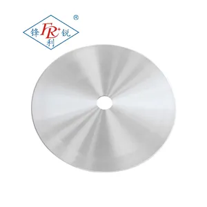 Circular Blade Can Be Customized To Cut Paper And Cloth. Round Blade White Steel Knife Stainless Steel Food Blade