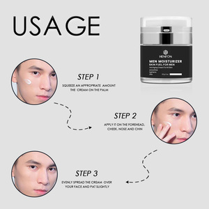 Vente en gros Marque privée <span class=keywords><strong>Anti</strong></span>-âge Blanchiment Hommes Hydratant Crème pour le visage Crème de jour Adultes Hommes Hydratant pour la peau Crème pour le visage 57ml - Product Image 6