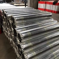 Membrane en aluminium Ruban de bitume étanche Solutions de construction pour la construction Toiture en PVC en polyester caoutchouc butyle asphalte