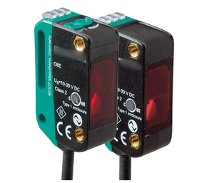Capteur photoélectrique industriel Pepperl+Fuchs OBE12M-R100-S2EP-IO à faisceau traversant (paire) OBE12M-R100-S-IO et OBE12M-R100-2EP-IO - Product Image 1