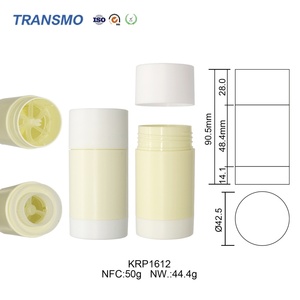 Envases Personalizados Recargables para Perfume Sólido de 50g, Envase Vacío Blanco para Barra Desodorante, Envase para Barra de Rubor - Product Image 2