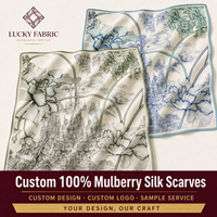 Élégant Foulard Carré en Soie Naturelle 70x70cm Sergé avec Logo Personnalisé Motif Cheval pour Femme – Service de Branding Fournisseur de Foulards de Boutique