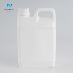 Rỗng Mạnh Mẽ Gallon Bình Vuông Thùng Dầu Nhựa Nước Có Thể 2L Bình Sữa Nhựa Jug Với Xử Lý - Product Image 2