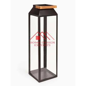 Linterna de vela chapada en latón única, linterna de vela moderna hecha a mano de hierro, decoraciones para el hogar, hoteles y restaurantes - Product Image 6