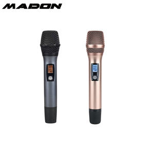 Madon Hệ Thống Âm Thanh Mic U-1200 Loạt Một Ổ Đĩa Hai Mô-đun Kỹ Thuật Số Chip KTV Micro Không Dây Với H5 Cầm Tay Microphone - Product Image 5