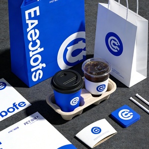 Gobelets en papier imprimés flexo écologiques, gobelets à café compostables avec design de marque personnalisé, solution d'emballage pour boissons chaudes de 16 oz - Product Image 4