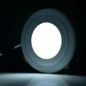 New LED ánh sáng Bảng điều chỉnh AC85-265V 3 + 3 Wát khóa vòng/Vuông kép màu 3 cấp độ thay đổi độ sáng trong nhà trần LED Bảng điều chỉnh ánh sáng - Product Image 4