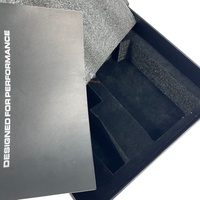 Boîte cadeau à fermeture magnétique personnalisée, papier rigide de qualité supérieure, gaufrage et insert en éponge imperméable