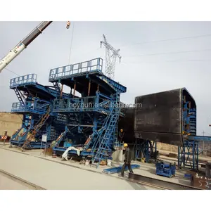 Build Bridge Equipment Construction Steel Box Girders Precast Formwork Precast Box Girder Mould For Flyover And Expressways