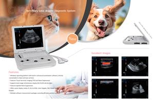 Appareil d'échographie portable pour animaux de ferme, échographe vétérinaire portatif pour la vérification de la gestation des bovins, porcins et ovins - Product Image 2