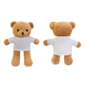 Custom Promotional Gifts T-shirts Brown <b>Bear</b> Personalized <b>Cute</b> Plush Toys Standing Style Plush Teddy <b>Bear</b> for Advertising Events - Product Image 2