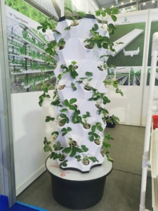 Agriculture hydroponique tour de <span class=keywords><strong>jardin</strong></span> grande 10 couches avec système de 60 trous pour la famille plante laitue <span class=keywords><strong>salade</strong></span> fraise - Product Image 4