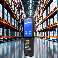 Dingdata Android 13 IP65 Étanche 4 Pouces Portable Octa-Core Qualcomm 64 Go PDA Industriel 4G GMS Lecteur NFC RFID 2D Stock WiFi