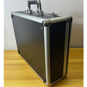 Oficial No. 22 Negro Documento Contraseña <span class=keywords><strong>Caja</strong></span> Satchel Modelo de avión Fotografía y transporte Seguro Personalizado ODM Soporte - Product Image 3