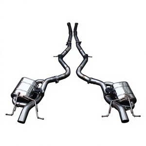 ท่อไอเสียสแตนเลส Vortex สำหรับ Mercedes Benz W222 S400 S450 S500 Valvetronic Catback เสียงดังทรงพลัง - Product Image 1