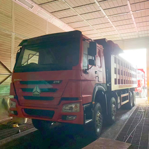 Camión volquete de segunda mano de buena calidad HOWO usado 8*4 camión volquete con 371hp en Venta caliente - Product Image 1