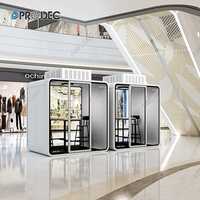 Prodec Acoustic: Cabines Fumeurs Mobiles Professionnelles, Bureaux Insonorisés, Espaces Fumeurs Élégants