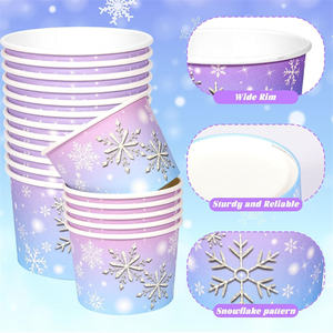 Vasos Desechables para Golosinas, Vasos <span class=keywords><strong>de</strong></span> Papel para Postres, Tazones para Helado, para Decoración <span class=keywords><strong>de</strong></span> Fiestas, Suministros para Empacar Helados y Postres - Product Image 2