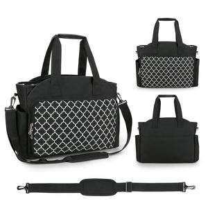 Sac à main portable en fil tricoté, sac en laine, sac à crochet avec poche séparée pour ranger les aiguilles à tricoter - Product Image 6