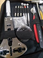 Kit de réparation de montres professionnel de 147 pièces, ensemble d'outils de tournevis et de barrettes à ressort pour atelier de réparation horlogère, vente en gros OEM