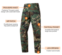 Vêtements tactiques de plein air, uniforme ACU de Camouflage de Jungle d'océan