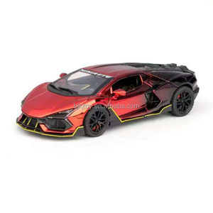 Modellini Auto 1:32 Lambor Big Bull Versione Elettroplaccata con Porte Apribili, Auto in Metallo Pressofuso 1/32, Giocattoli Diecast - Product Image 2