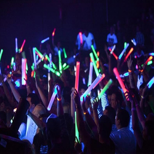 Custom Led <strong>Blink</strong> Sponge Glow Christmas <strong>Light</strong> Sticks Luminous Festival Fosm Party Branded Glow In The Dark Stick - Product Image 4