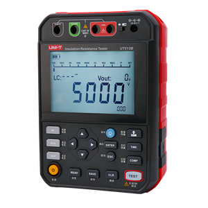 Testeur de résistance d'isolement numérique haute tension UT513B/UT513C 5kV avec plage de mesure de 50,0G-499G +0%~20% de précision - Product Image 3
