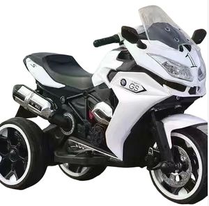 Hot Selling <span class=keywords><strong>3</strong></span>-Rad leuchtende elektrische bunte Kunststoff Kinder Motorrad Spielzeug Auto Unisex Ride-On mit MP3-Funktion - Product Image 1