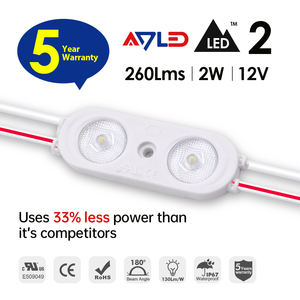 High Reliability 2W <b>LED</b> <b>Strip</b> Module IP67 DC12/24V 180 degree for 8 to 20cm Deep Sign Boxes <b>Channel</b> Letters 7 Years Guarantee - Product Image 3