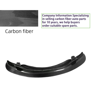 Pour Série 3 E92 Coupé & E92 M3 GT4 Style Lame avant en fibre de carbone 2008-2013 - Product Image 4