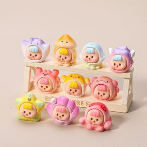 Casa delle bambole Mini ornamenti in miniatura con ciondoli in resina 3D con sorella di mare - Product Image 4