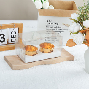 Tùy chỉnh thiết kế kích thước Cookie cupcake đóng gói Bìa hộp Cup bánh hộp - Product Image 1