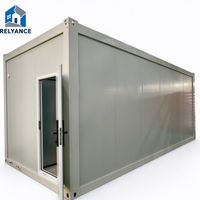 Maison conteneur pliable RELYANCE 20ft/40ft, unité de logement extensible, système électrique complet