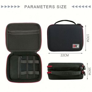 Large Capacity EVA Double Storage <b>Case</b> Waterproof Travel School <b>Tool</b> <b>Case</b> School Supplies Organizer Bag - Product Image 6