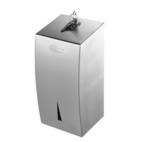 AOLQ Serviettes hygiéniques en acier inoxydable Tampon Distributeur Salle de bain Hygiène féminine Toilettes publiques Fournitures